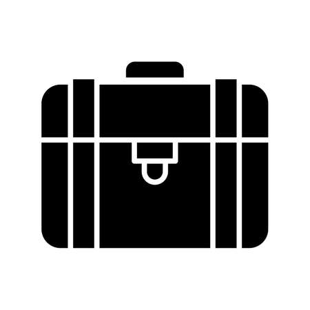 suitcase Icon design illustrationのイラスト素材