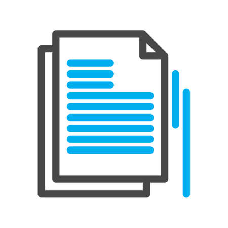 Document Icon design illustrationのイラスト素材
