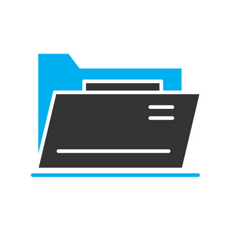 folder Icon design illustrationのイラスト素材