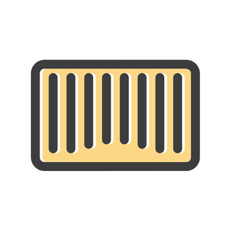 vector bar code Iconのイラスト素材