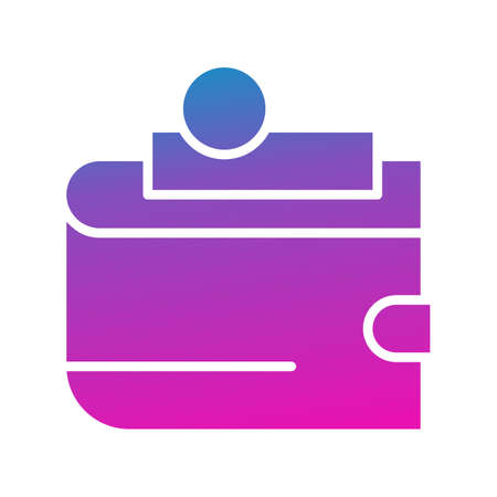 vector wallet Iconのイラスト素材