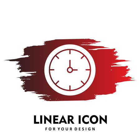 vector Clock Iconのイラスト素材