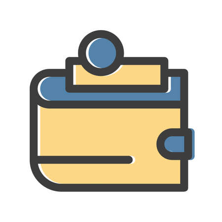 vector wallet Iconのイラスト素材
