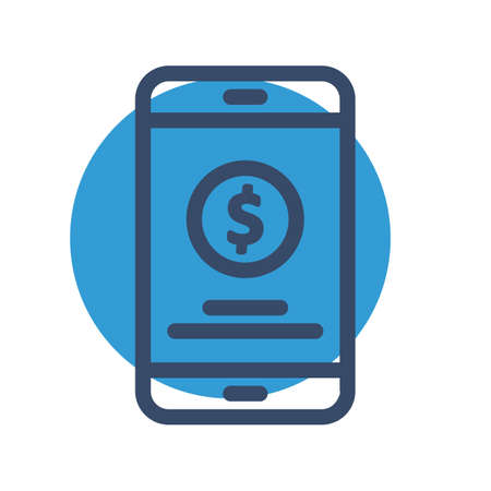 vector mobile Iconのイラスト素材