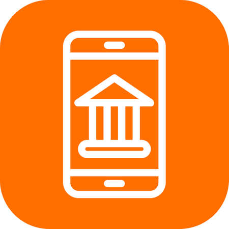 vector smartphone Iconのイラスト素材