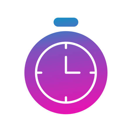 vector stopwatch Iconのイラスト素材