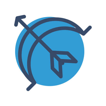 vector Archery Iconのイラスト素材