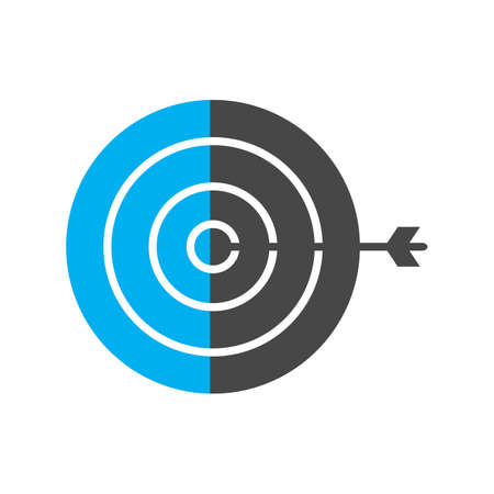 vector target Iconのイラスト素材