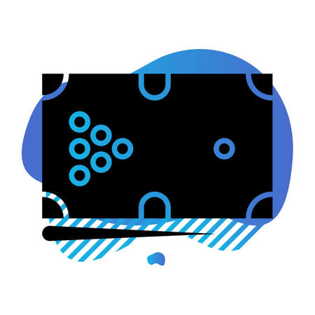 vector Billiards Iconのイラスト素材