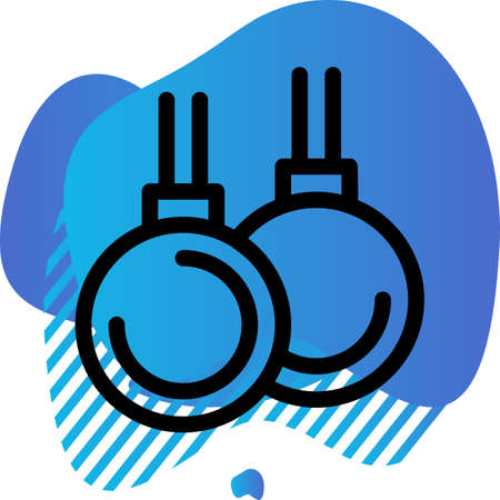 vector Boxing Iconのイラスト素材