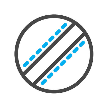 vector Ball cricket Iconのイラスト素材