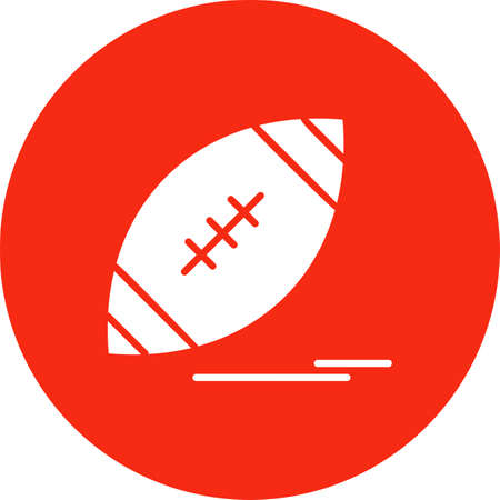 vector rugby Iconのイラスト素材