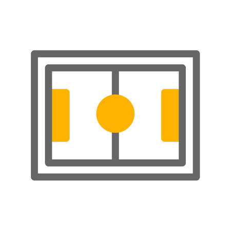 vector Football ground Iconのイラスト素材