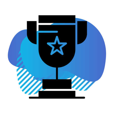 vector trophy Iconのイラスト素材