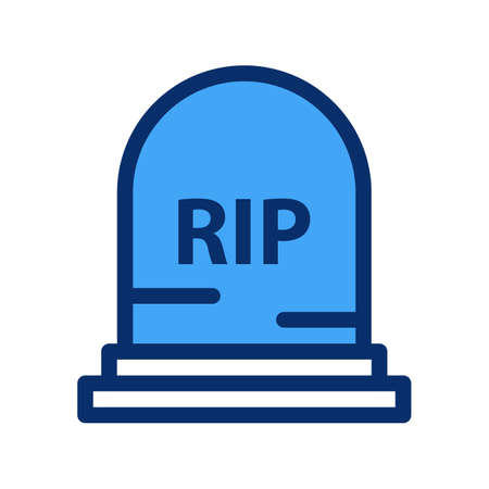 vector grave Iconのイラスト素材