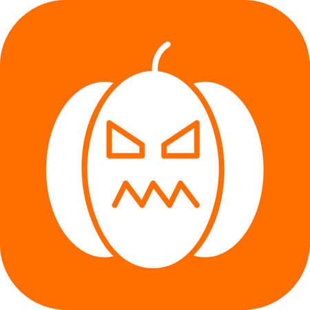 vector pumpkin Iconのイラスト素材