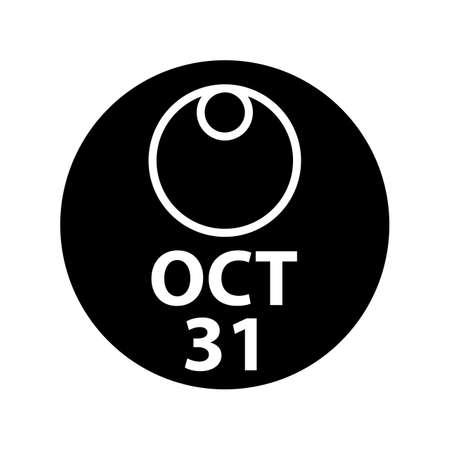 vector oct 31 Iconのイラスト素材