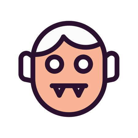 vector vampire Iconのイラスト素材
