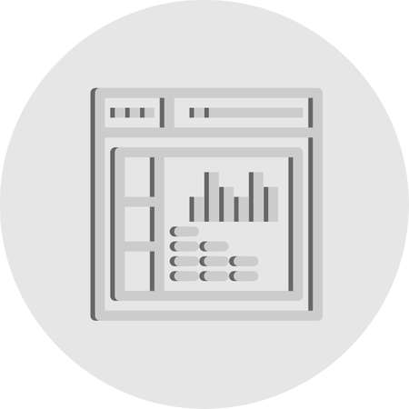 vector website Iconのイラスト素材