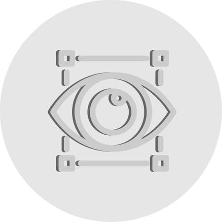 vector Eye Iconのイラスト素材
