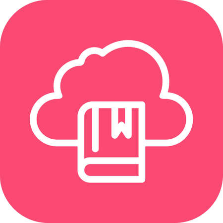 vector book Iconのイラスト素材