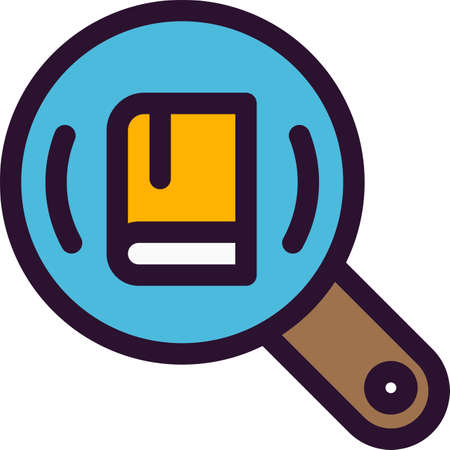vector search Iconのイラスト素材