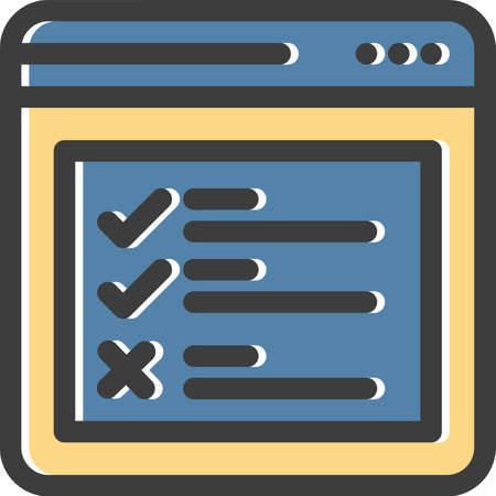 vector web Iconのイラスト素材