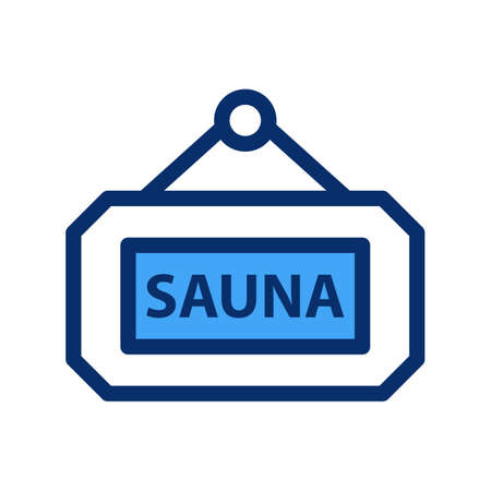 vector sauna Iconのイラスト素材