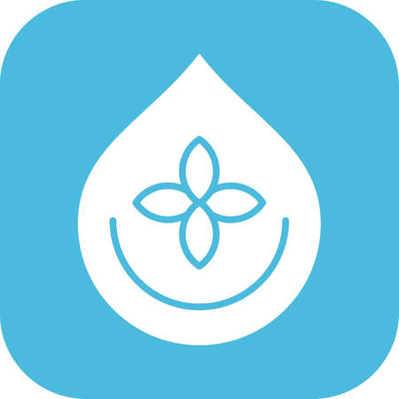 vector drop Iconのイラスト素材