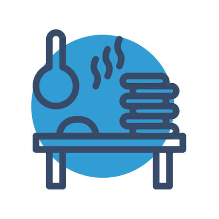 vector bathroom Iconのイラスト素材