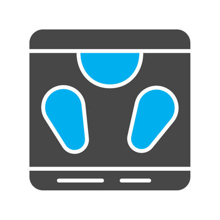 vector weighing machine Iconのイラスト素材