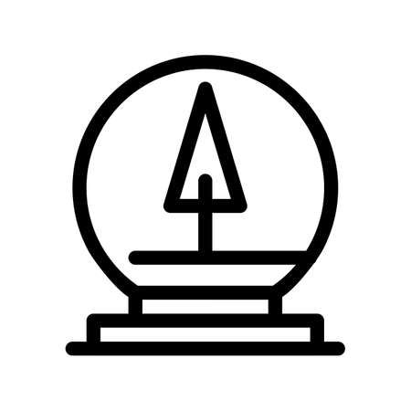 vector moon light Iconのイラスト素材