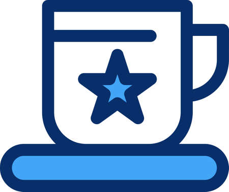vector coffee Iconのイラスト素材