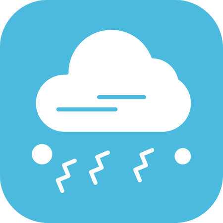 vector cloud Iconのイラスト素材