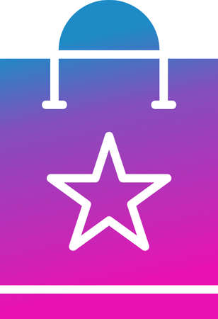 vector shopping bag Iconのイラスト素材