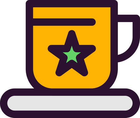 vector coffee Iconのイラスト素材