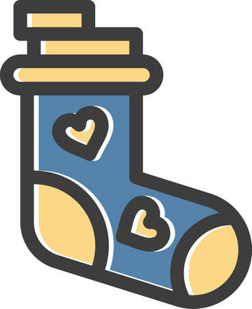 vector sock Iconのイラスト素材