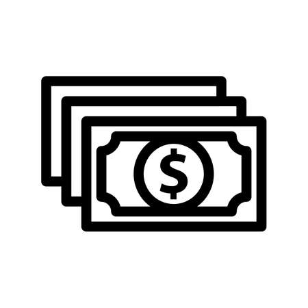 vector dollar Iconのイラスト素材