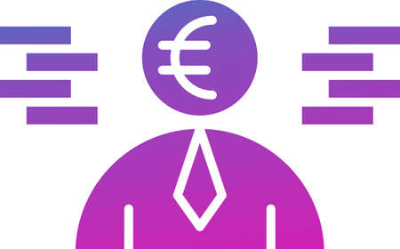 vector creative man Iconのイラスト素材