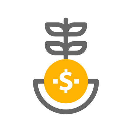 vector plant Iconのイラスト素材