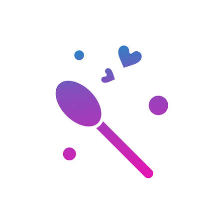 vector spoon Iconのイラスト素材
