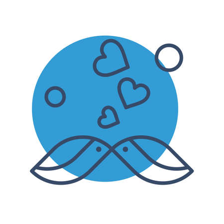 vector Bird Iconのイラスト素材