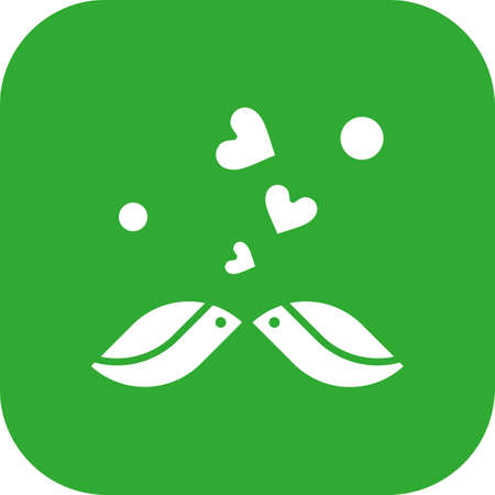 vector Bird Iconのイラスト素材