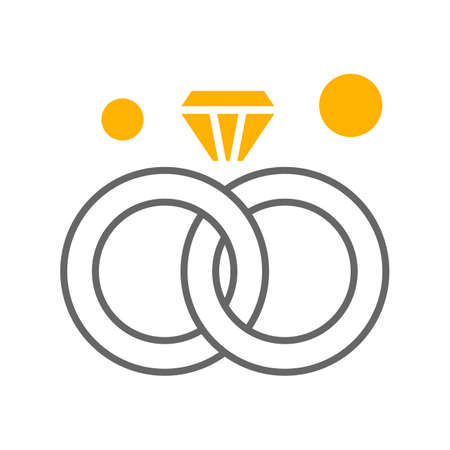 vector ring Iconのイラスト素材