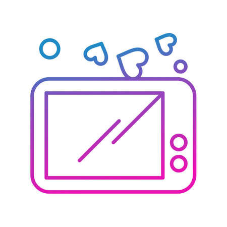 vector mobile tablet Iconのイラスト素材