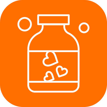 vector Bottle Iconのイラスト素材