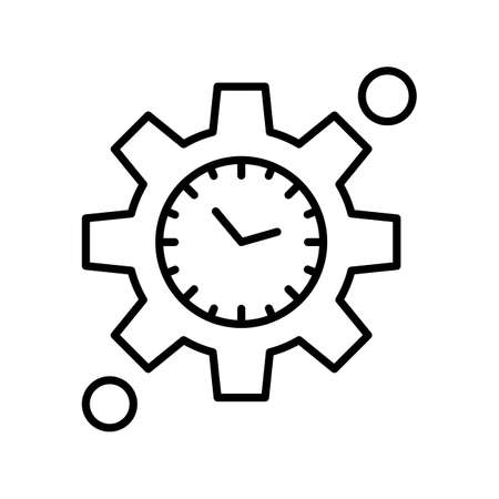 vector setting Iconのイラスト素材