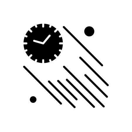 vector fast clock Iconのイラスト素材