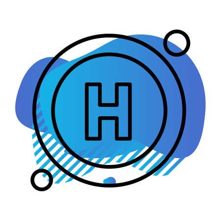 vector hospital Iconのイラスト素材