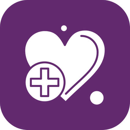 vector  heart Iconのイラスト素材